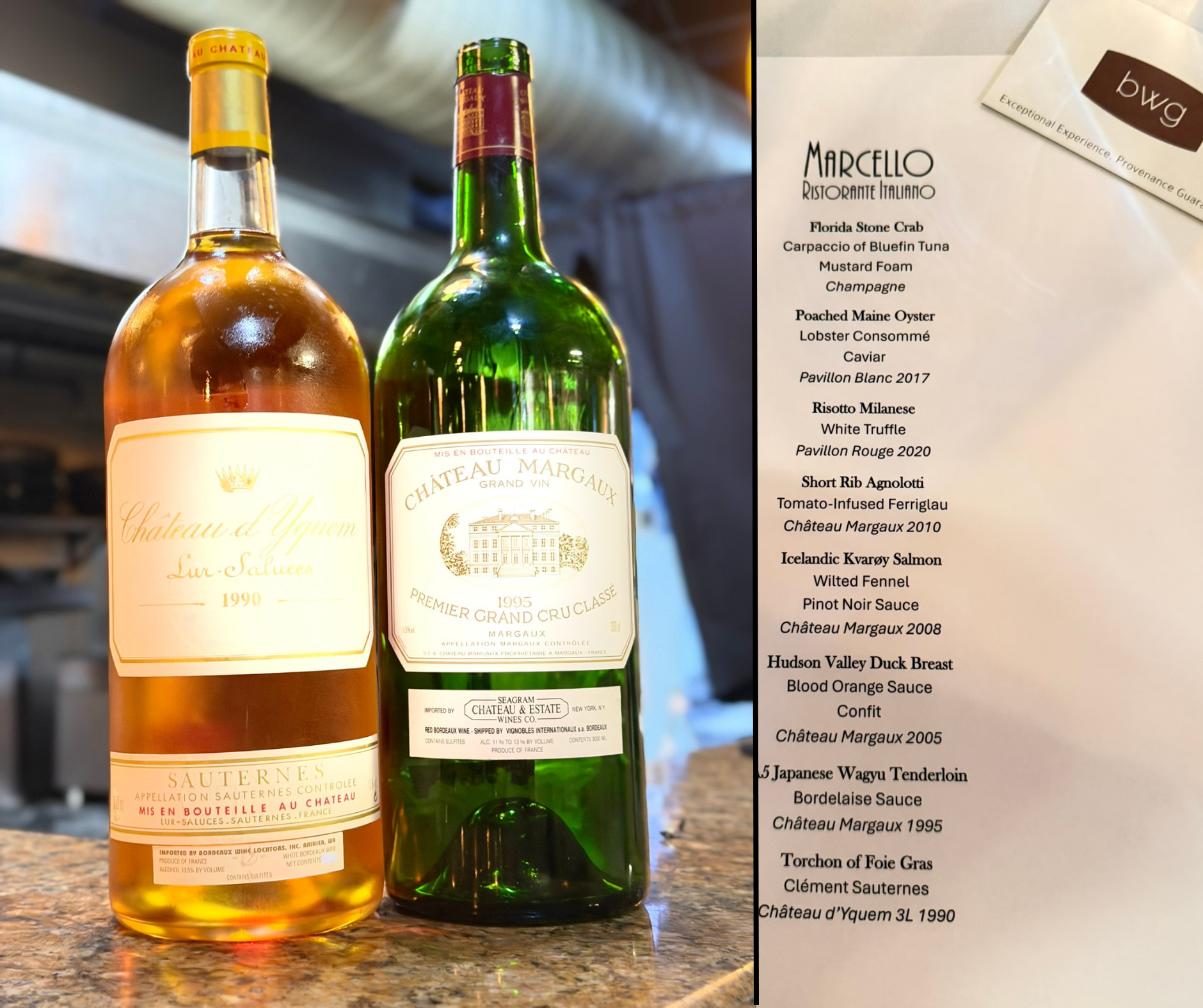 Inside a Rare Château Margaux Dinner